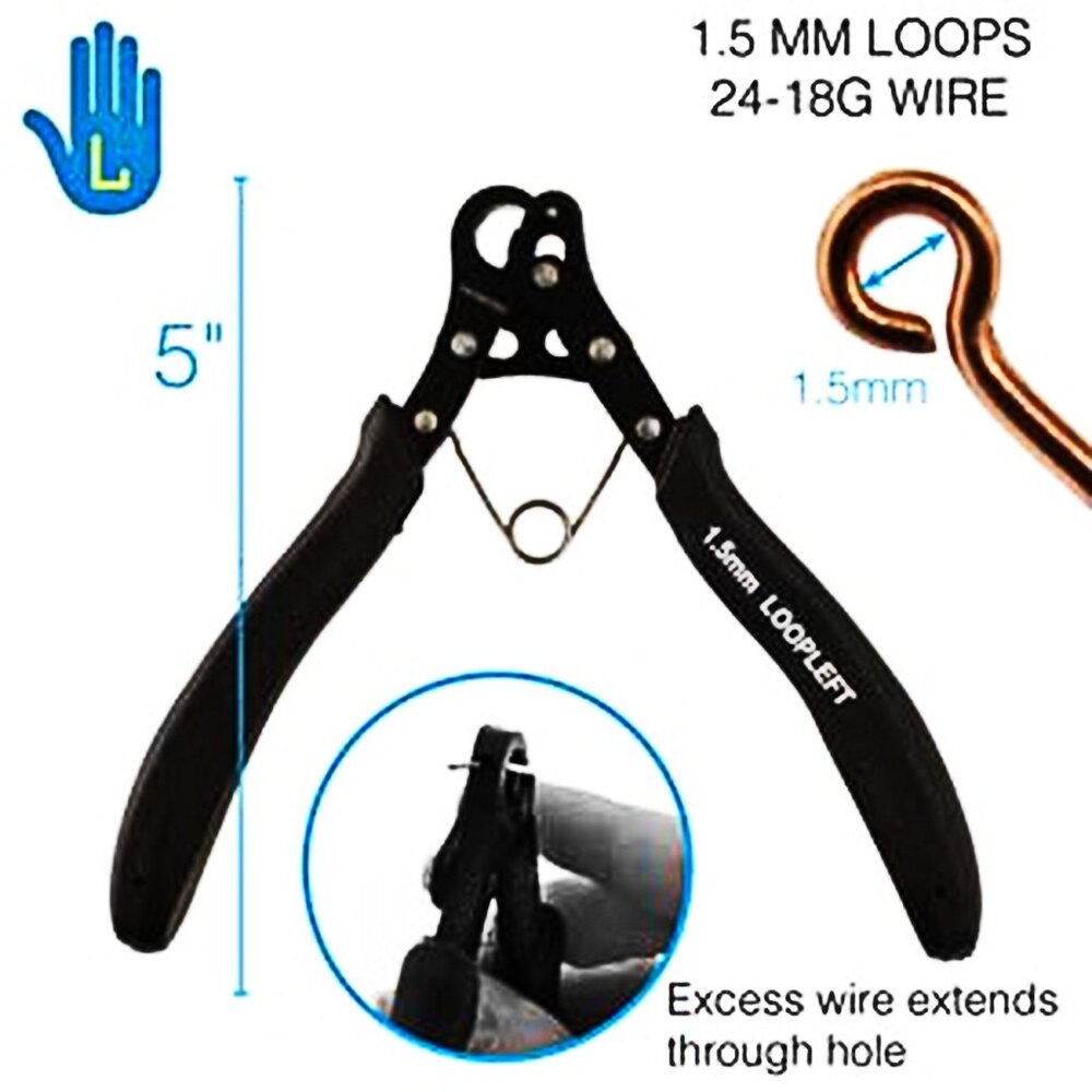 LEFT HAND Loopers -The Beadsmith 1-Step Looper Pliers - Picture 3 of 3